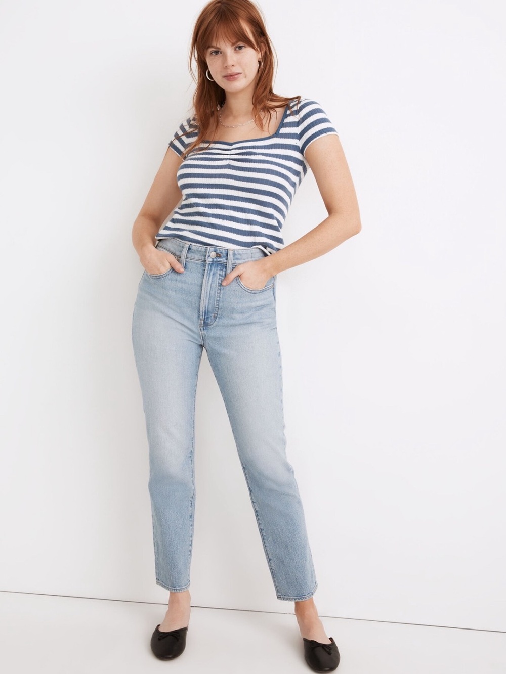 Madewell Curvy Perfect Vintage Jeans Fiore Wash Size 28 NWT